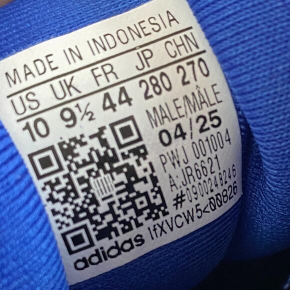 Adidas Men’s Run 60s 4.0 Trainers Sneakers Size 10 Dark Blue Retro Academia NWOB - Picture 9 of 11